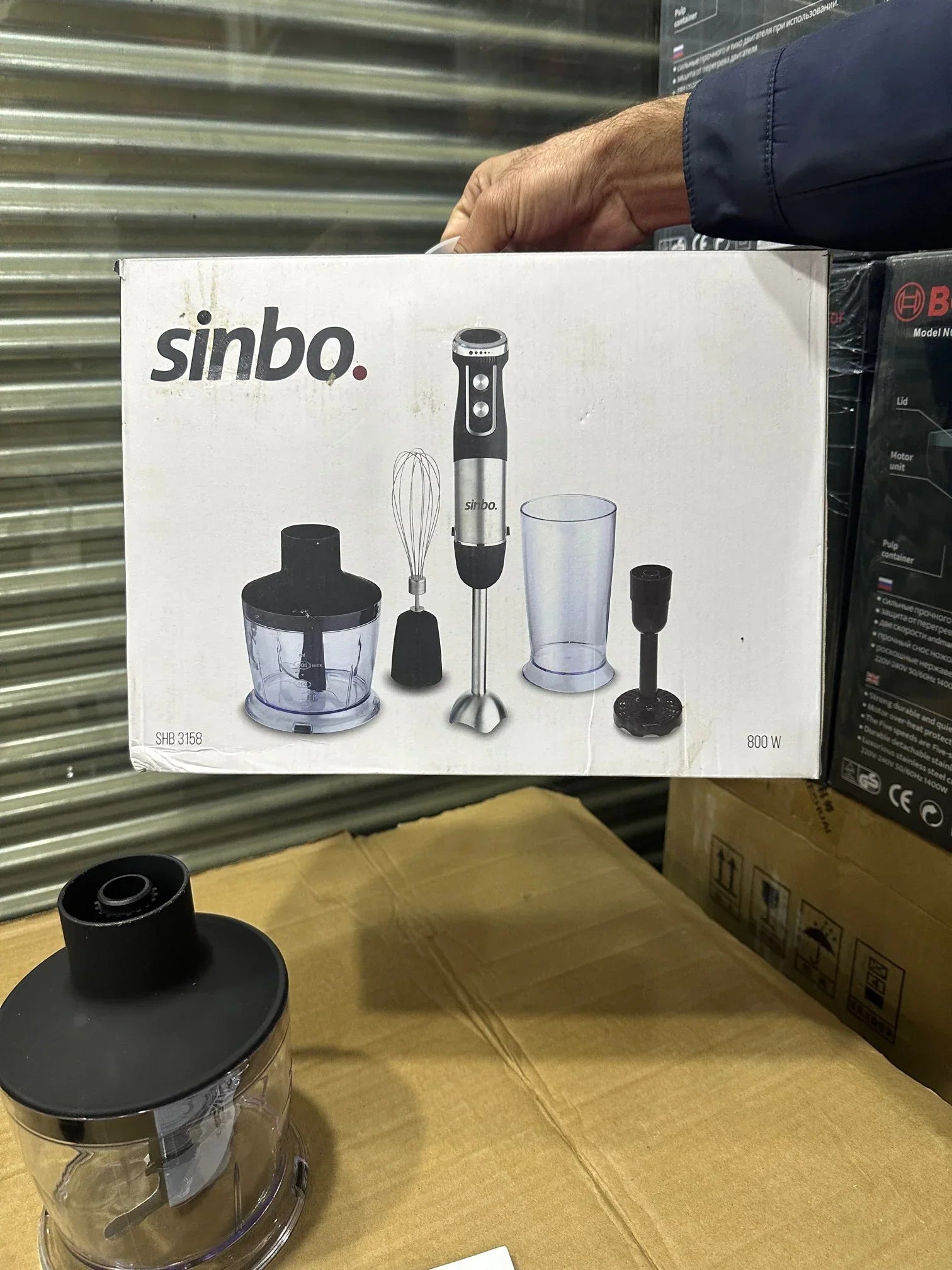 5 in 1 Hand Blender Set Imported High Quality SINBO - Gadget Now