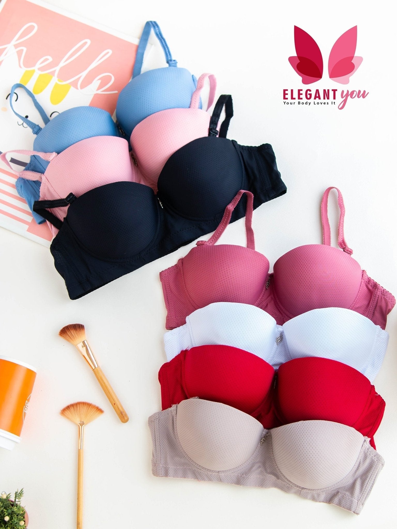 Daily Wear Padded Push - up Under Wire Half Cup Bra - Gadget Now