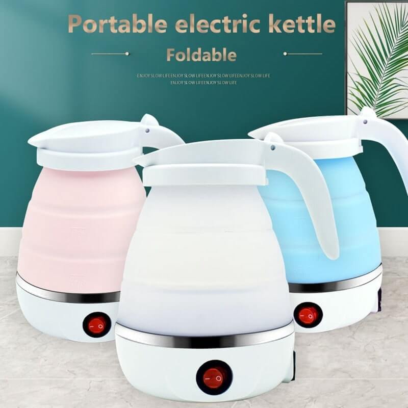 Travel Collapsible, Portable, Foldable Electric Kettle - 600ML - Gadget Now